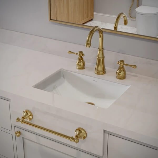 bathroom quartz countertop